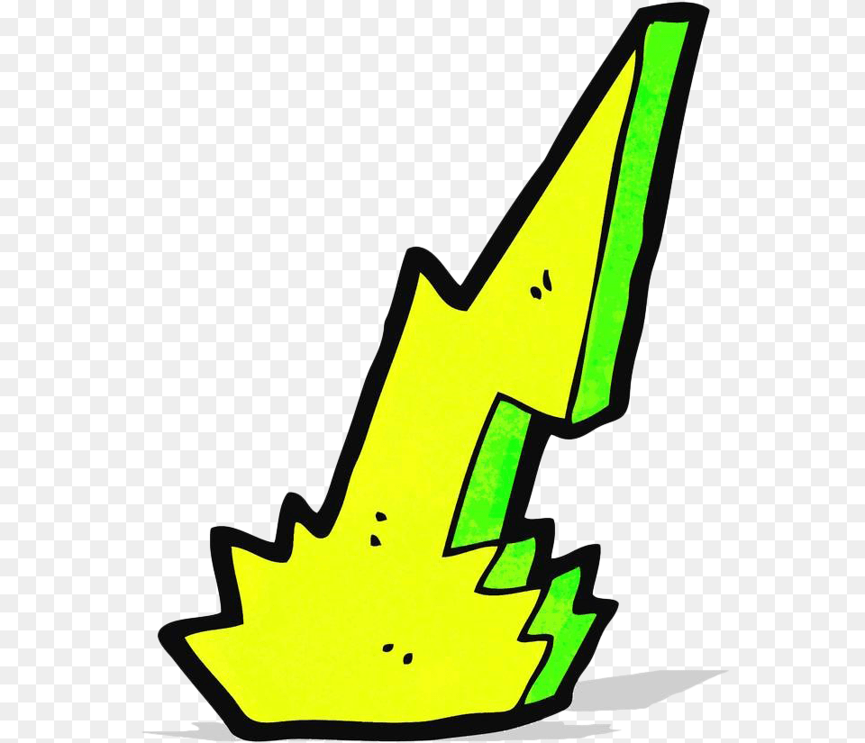 Lightning Strike Cartoon Drawing Clip Art Relampago Caricatura, Weapon, Arrow, Arrowhead, Smoke Pipe Free Png Download