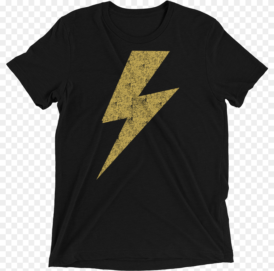 Lightning Strikes Yellow Bolt Teeclass Nothing A Beer Can T Fix, Clothing, T-shirt Free Transparent Png