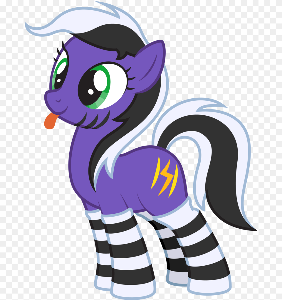 Lightning Stripe Black And White Mane Blep Clothes Cartoon, Purple, Baby, Person, Head Free Png Download