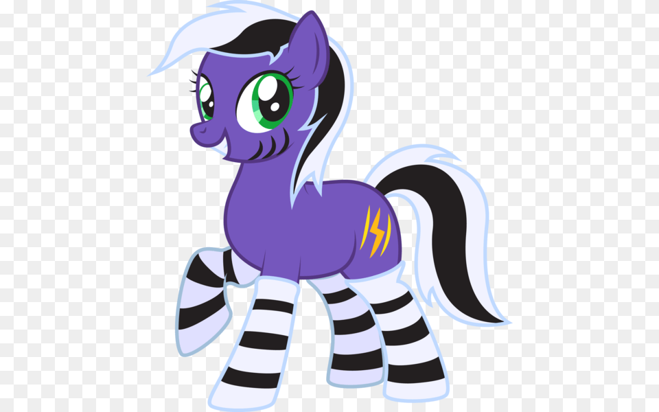 Lightning Stripe Black And White Mane Clothes Derpibooru Cartoon, Book, Comics, Publication, Purple Free Transparent Png