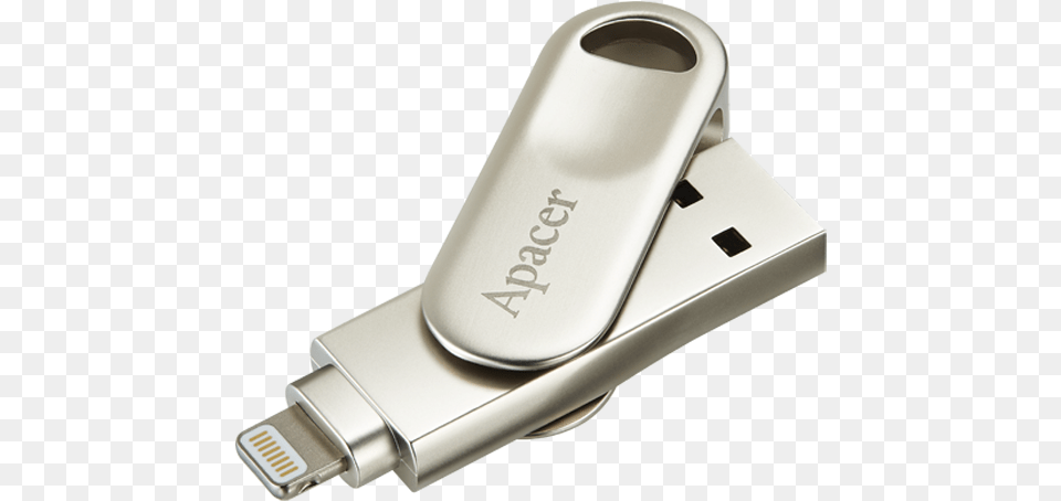 Lightning Swivel Usb Flash Drive Usb Flash Drive, Electronics, Hardware, Computer Hardware, Adapter Free Transparent Png