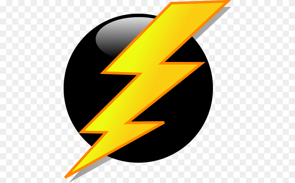 Lightning Thunder And Clipart At Free For Personal Lightning Bolt Clipart, Logo, Symbol Png Image