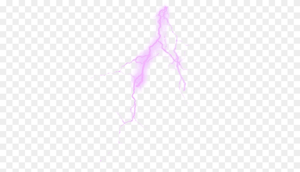 Lightning Transparent Sketch, Purple, Person, Stain Free Png Download