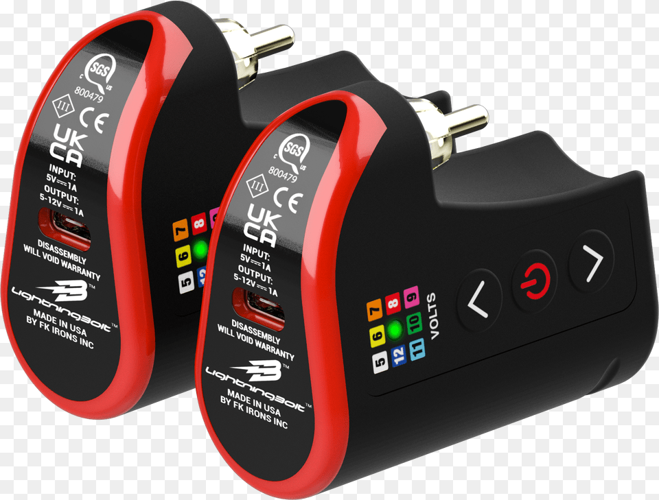 Lightningbolt Battery Pack Fk Irons Lightning Bolt Battery Pack, Adapter, Electronics, Plug Png Image