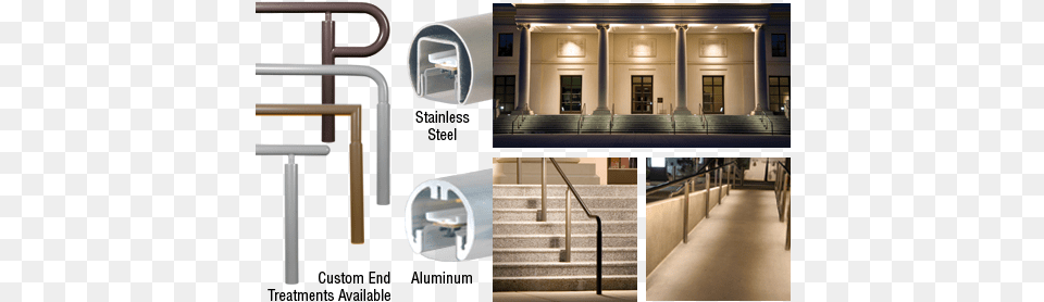 Lightrail Series Is A Complete Illuminated Handrail Handrail Lighting System, Architecture, Building, House, Housing Png