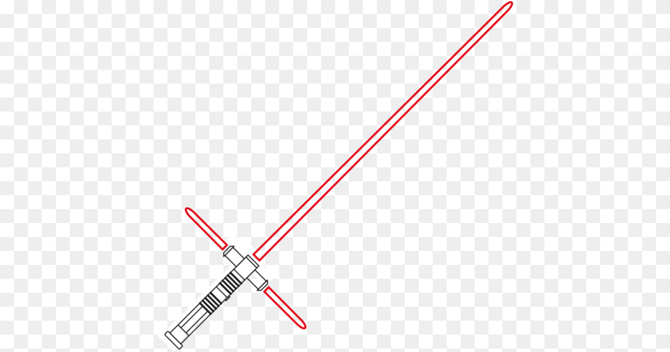 Lightsaber Crossguard Hilt Blade Sabre Star Wars Crossguard Lightsaber, Light, Sword, Weapon, Laser Free Png Download