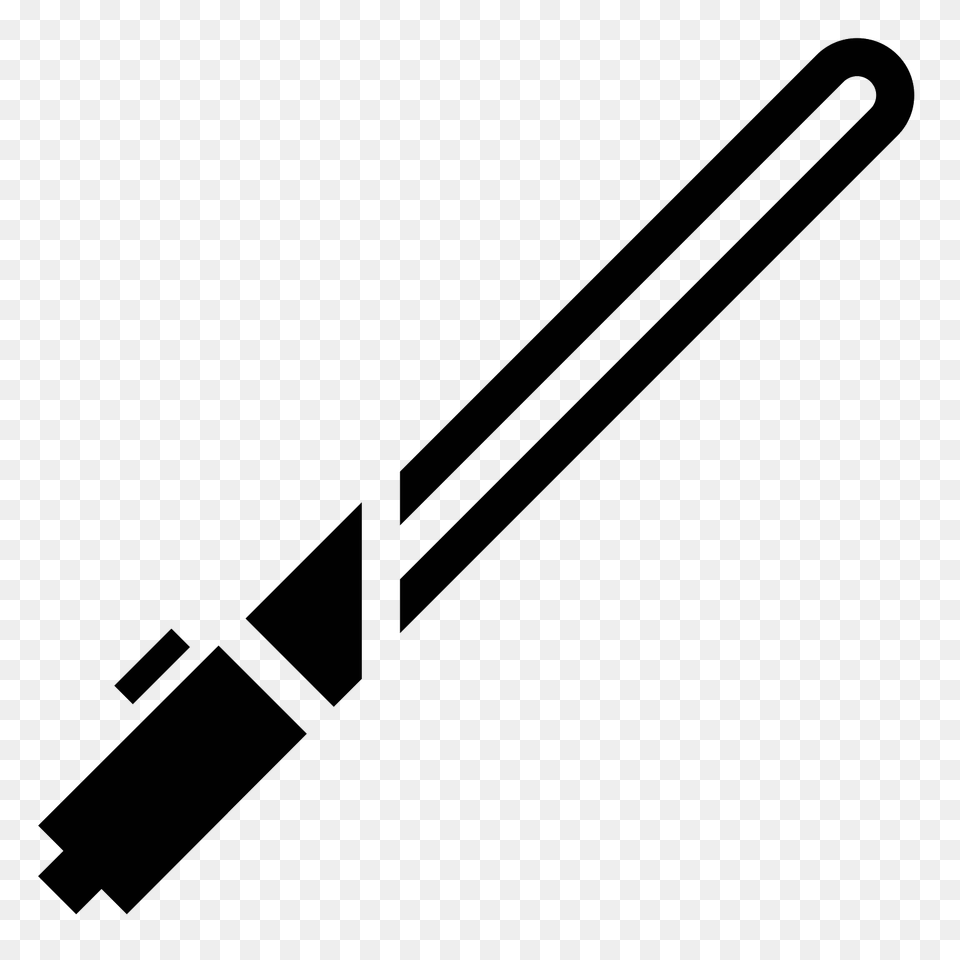 Lightsaber Filled Icon, Gray Free Transparent Png