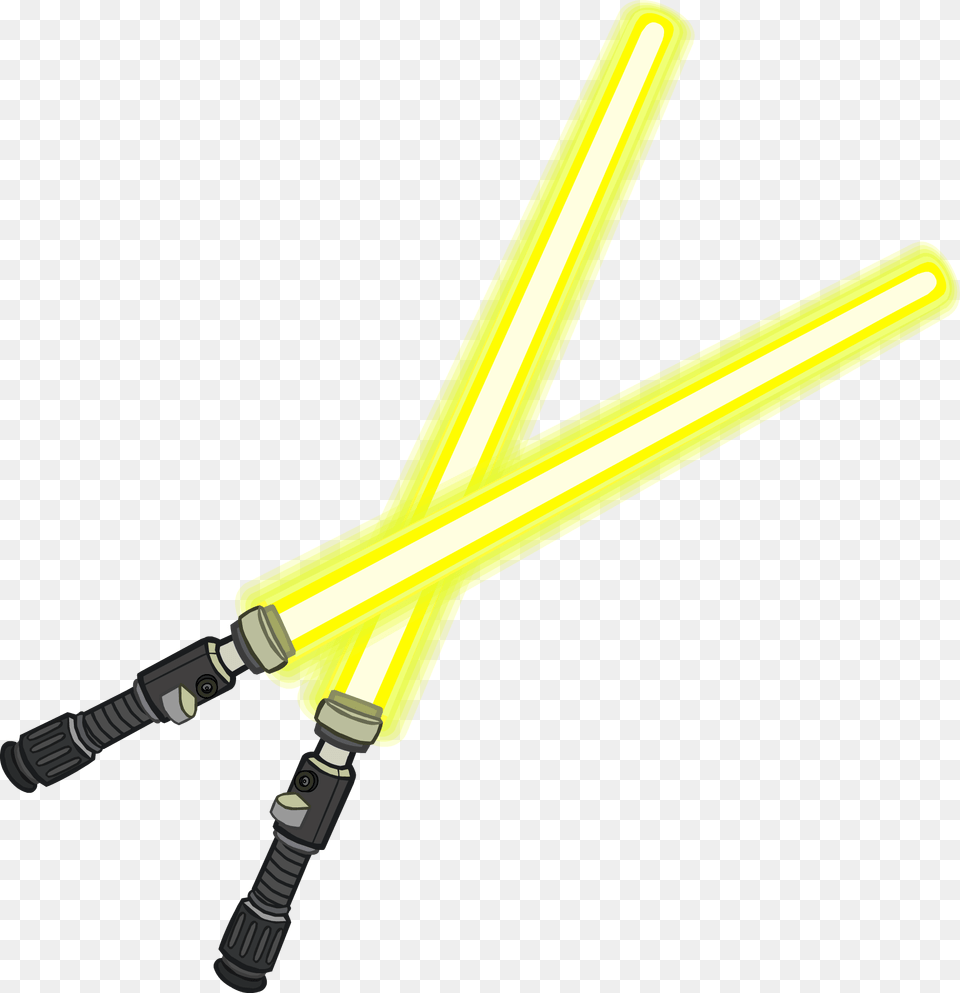 Lightsaber Icon Star Wars Lightsaber Yellow, Sword, Weapon, Light, Baton Free Transparent Png
