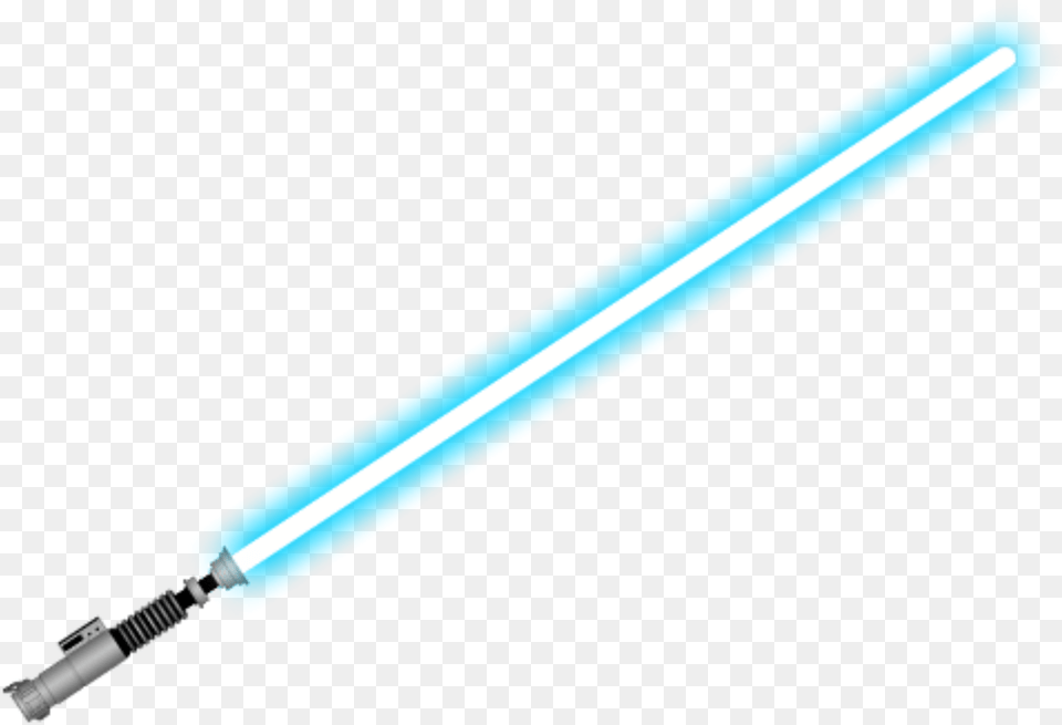 Lightsaber Starwars Maythefourthbewithyou Neon Star Wars Light Saber Clipart, Blade, Dagger, Knife, Weapon Png