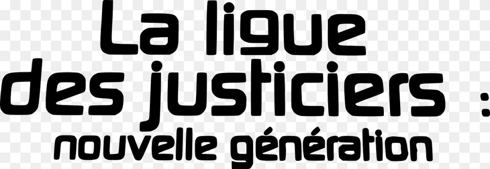 Ligue Des Justiciers Logo, Gray Free Png