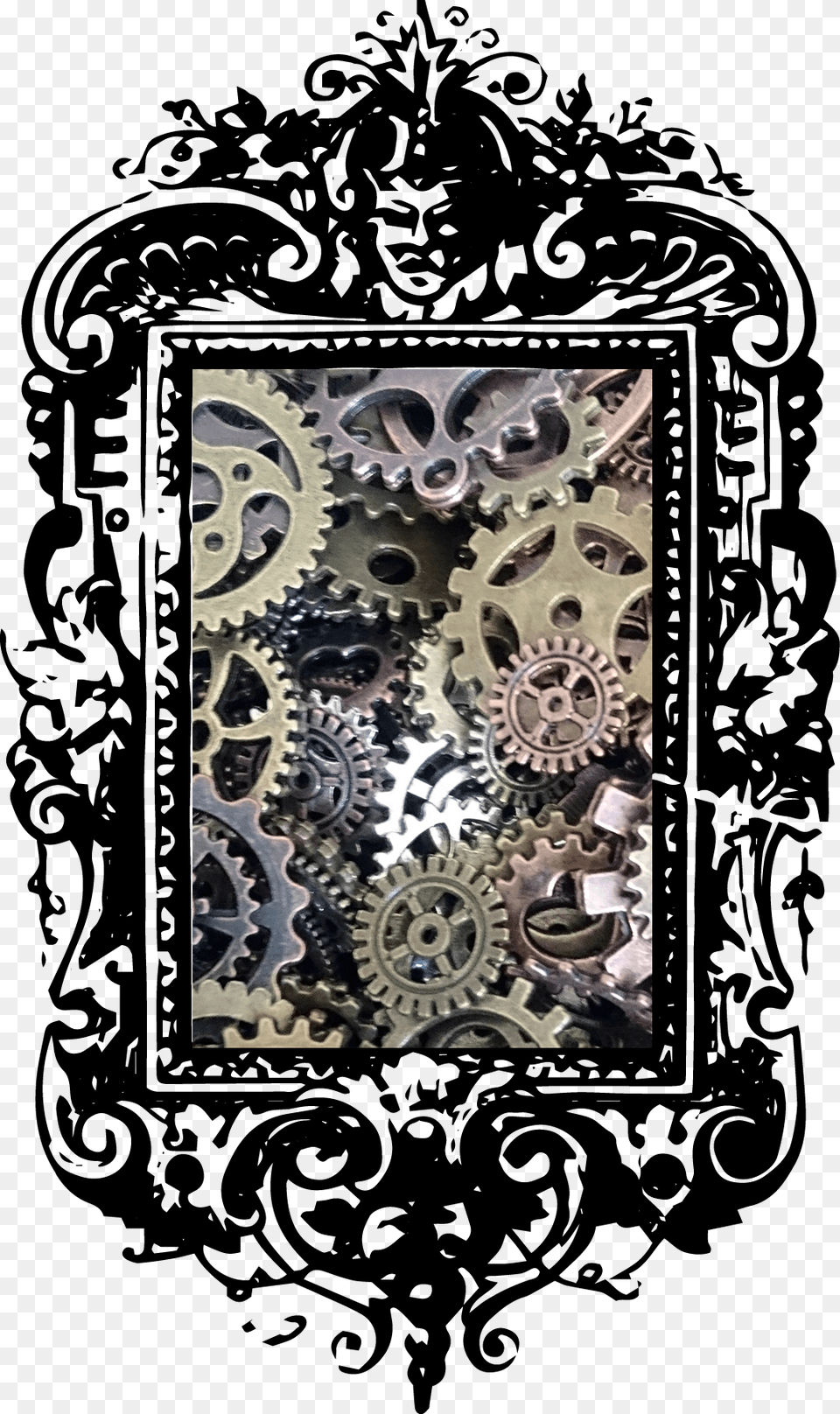 Lijst Steampunk Steampunk Illustration, Machine, Wheel, Gear Free Png Download