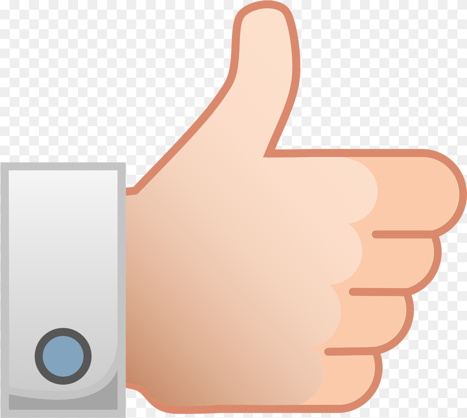 Like 6 Like Hand Vector, Body Part, Finger, Person, Thumbs Up Free Png Download