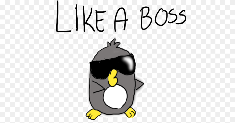 Like A Boss Penguin Gif, Bag, Baby, Person, Head Png Image