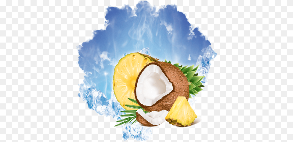 Like A Breeze On A Tropical Island The Flavors Of Noix De Coco Ananas, Food, Fruit, Plant, Produce Png
