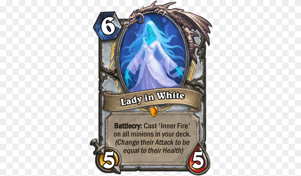 Like A Good Lady In White Hearthstone, Dress, Book, Clothing, Publication Png Image
