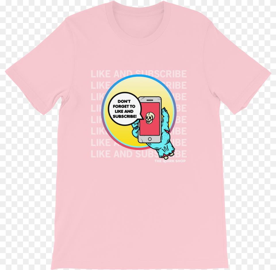 Like And Subscribe T Shirt Sundae, Clothing, T-shirt Png Image