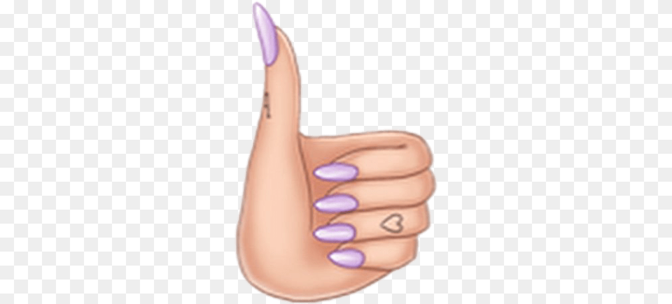 Like Arianagrande Emoji Pink Fingers, Body Part, Finger, Hand, Person Free Transparent Png