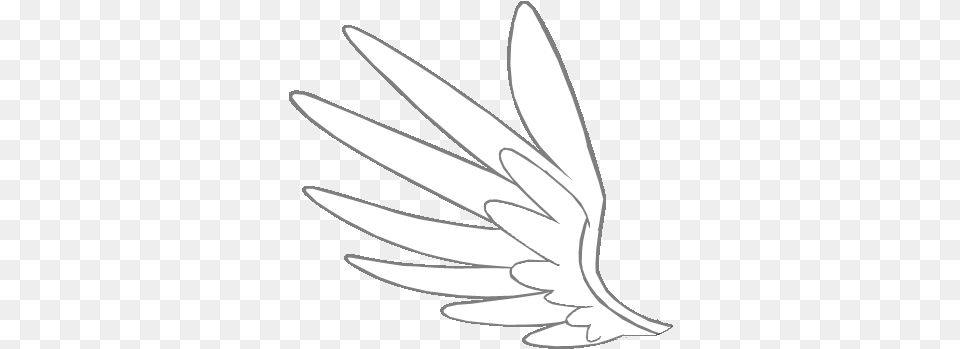 Like Big White Wing Vector By Gut2luvu White Vector Wings, Blade, Dagger, Knife, Weapon Free Png