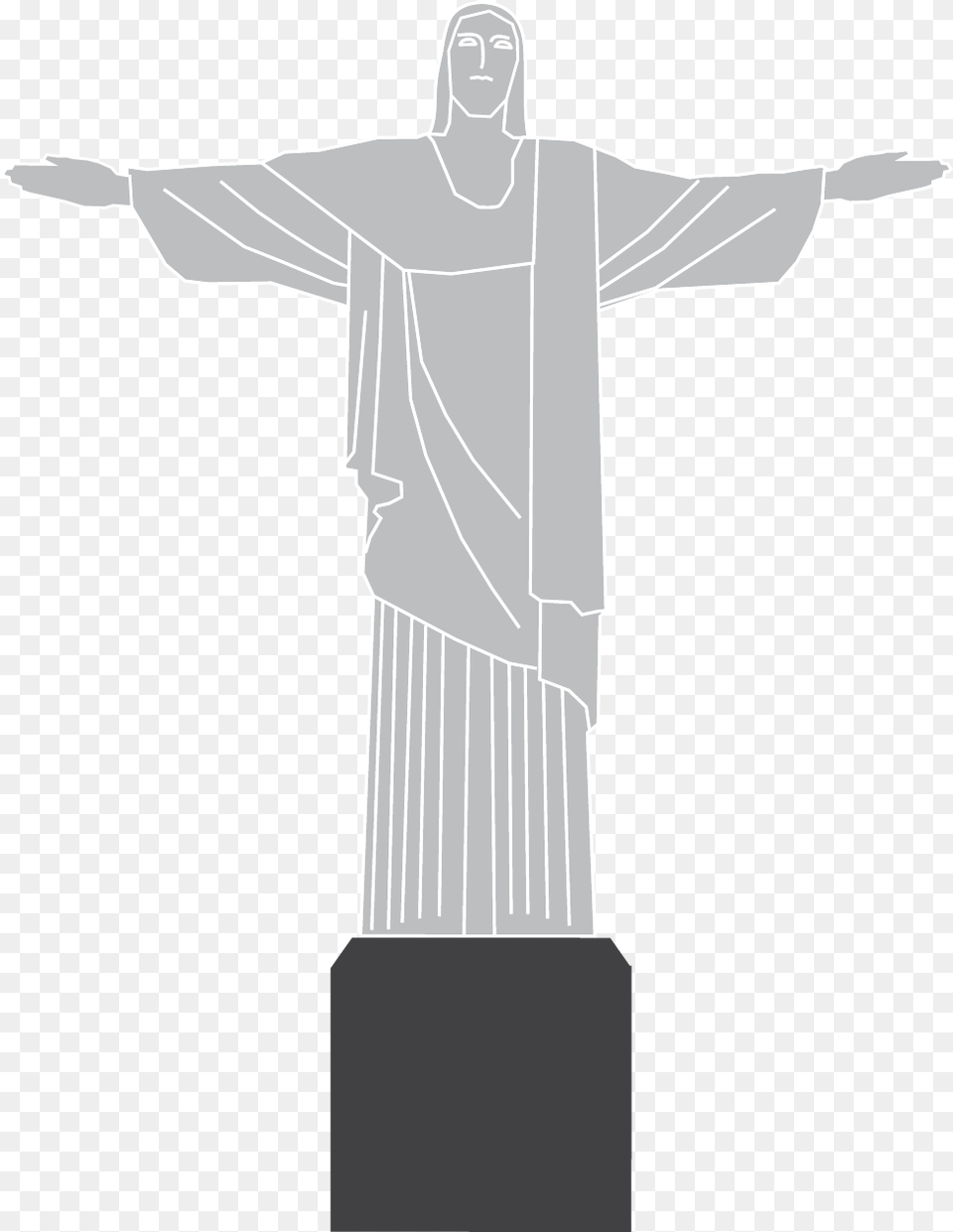 Like Jesus Redeemer The Icon Christ The Redeemer Silhouette, Art, Symbol, Cross, Sculpture Free Transparent Png
