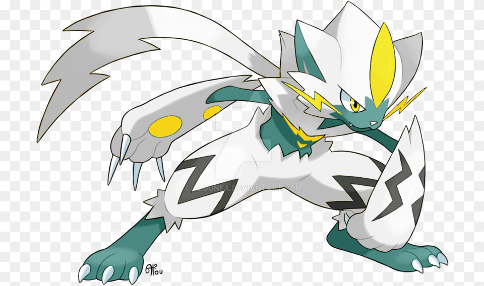 Like Most Electric Types Zeraora Has High Speed And, Book, Comics, Publication, Baby Free Transparent Png