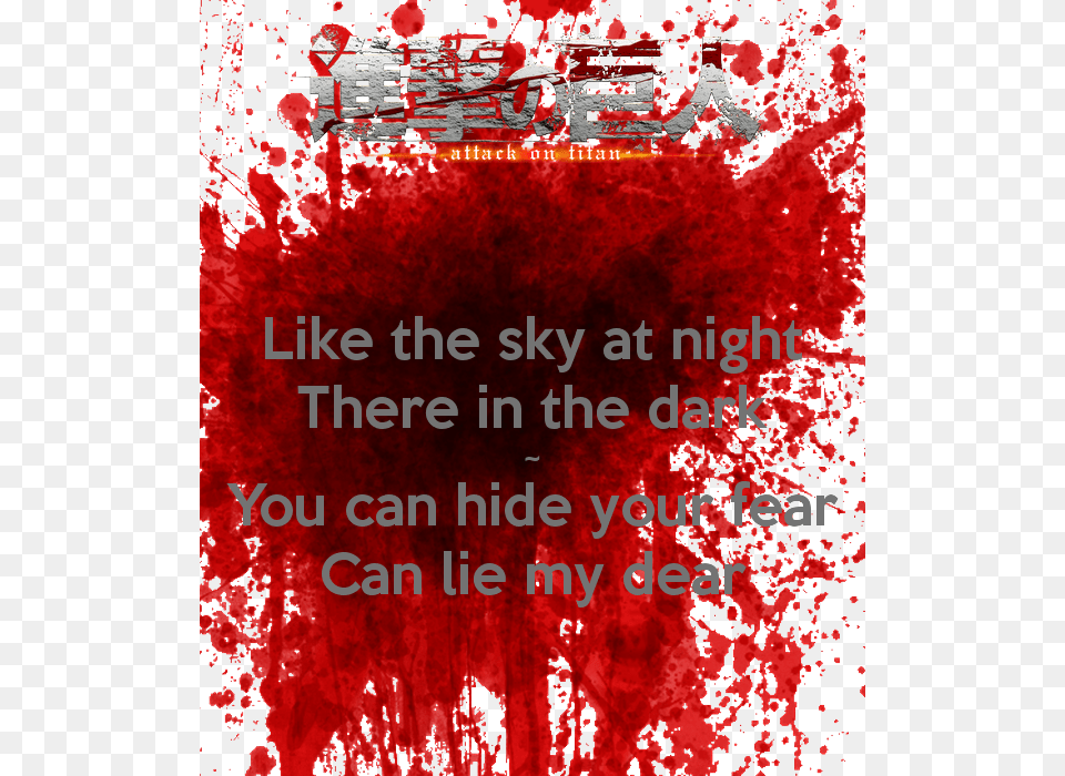 Like The Sky At Night There In The Dark You Can Hide Blood Hd Photos, Advertisement, Poster, Text Free Png Download
