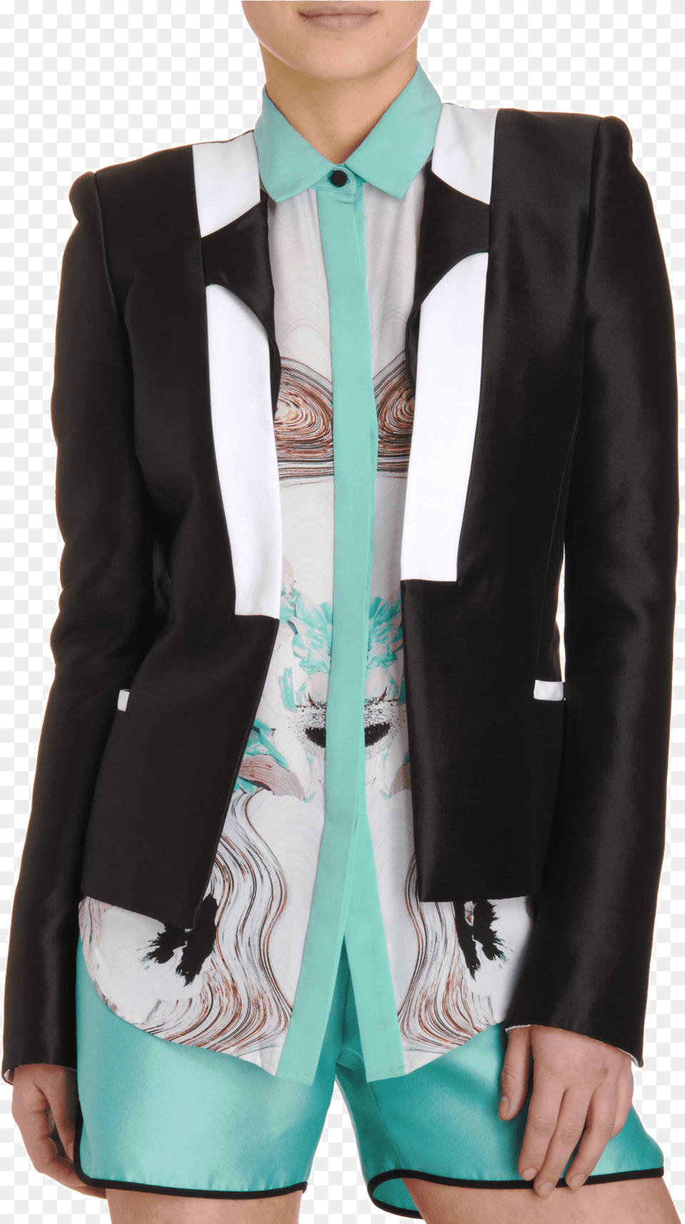 Like This Superb Black And White Prabal Gurung Tuxedo, Accessories, Tie, Suit, Jacket Png Image