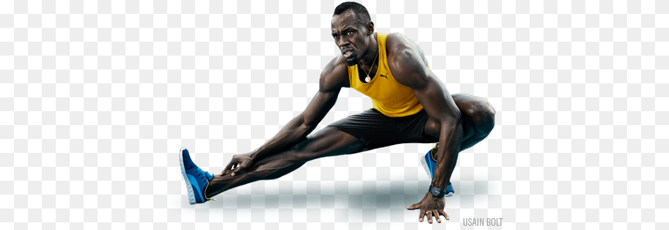 Like Usain Bolt Usain Bolt, Person, Stretch, Adult, Male Free Transparent Png