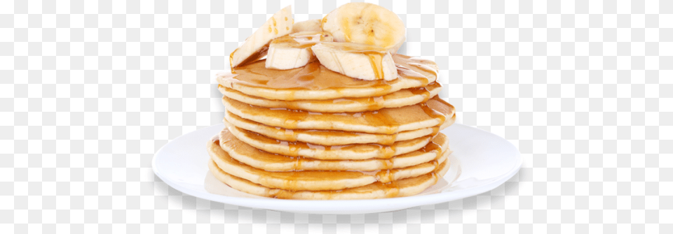 Like Waking Up To A Most Delicious Treat Banana Pancakes Banana Pancakes, Bread, Food, Pancake Free Png