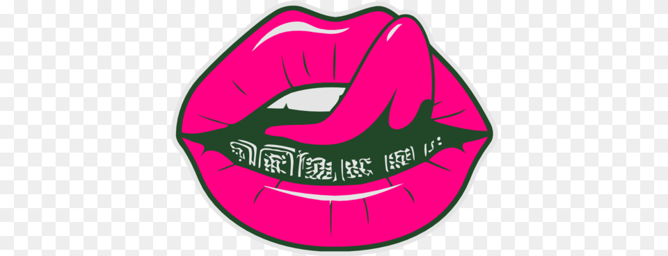 Like What You See Follow Me Dolls Lips Grillz, Person, Body Part, Mouth, Lipstick Free Transparent Png