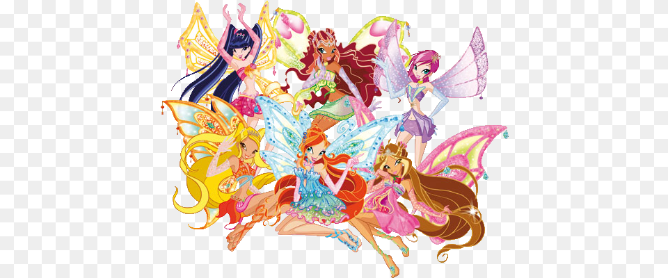 Like Winx Enchantix, Person, Baby, Book, Comics Png