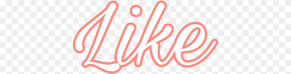 Like Youtube Outro Intro Tumblr Calligraphy, Light, Neon, Text, Smoke Pipe Png