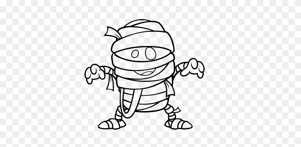 Likeable Mummy Coloring, Art, Doodle, Drawing, Baby Free Transparent Png