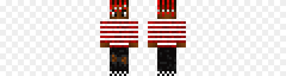 Lil D Minecraft Skins, American Flag, Flag Free Png Download
