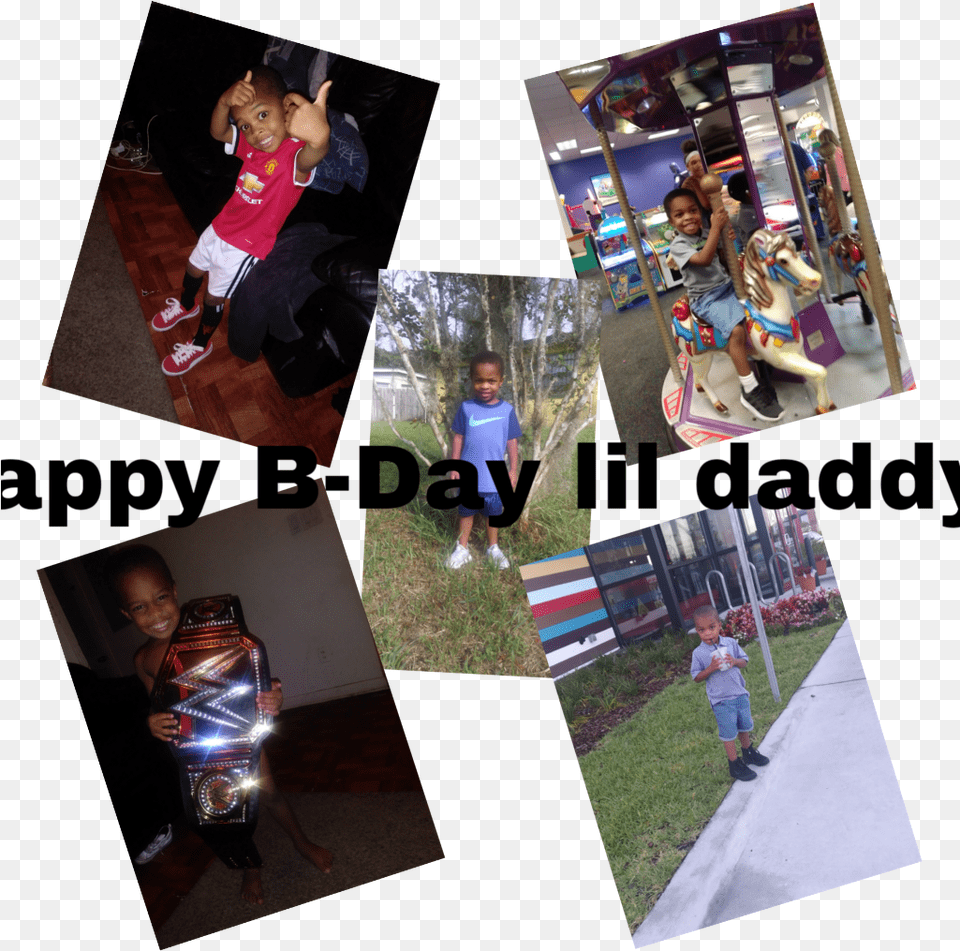 Lil Daddy 4th Birthday Happy B Day Lil Daddy Collage, Art, Clothing, Dress, Formal Wear Free Transparent Png