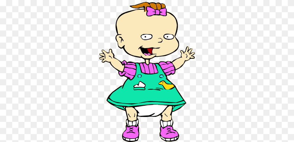 Lil Deville In Everything Rugrats, Baby, Person, Purple, Face Png Image