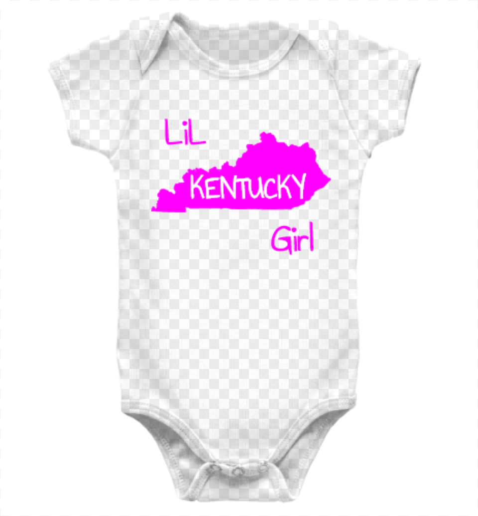 Lil Kentucky Girl Baby Creeper White Rabbit Skins Infant Active Shirt, Clothing, T-shirt, Chart, Plot Free Transparent Png