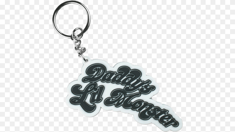 Lil Monster Logo Keyring Daddy39s Lil Monster Keychain, Accessories, Earring, Jewelry, Necklace Free Png