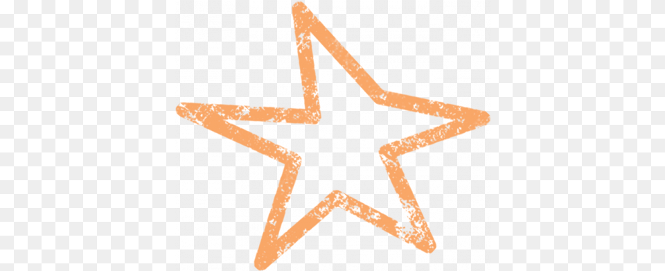 Lil Monster Orange Star Outline Stamp Graphic By Sheila Reid Illustration, Star Symbol, Symbol Free Png