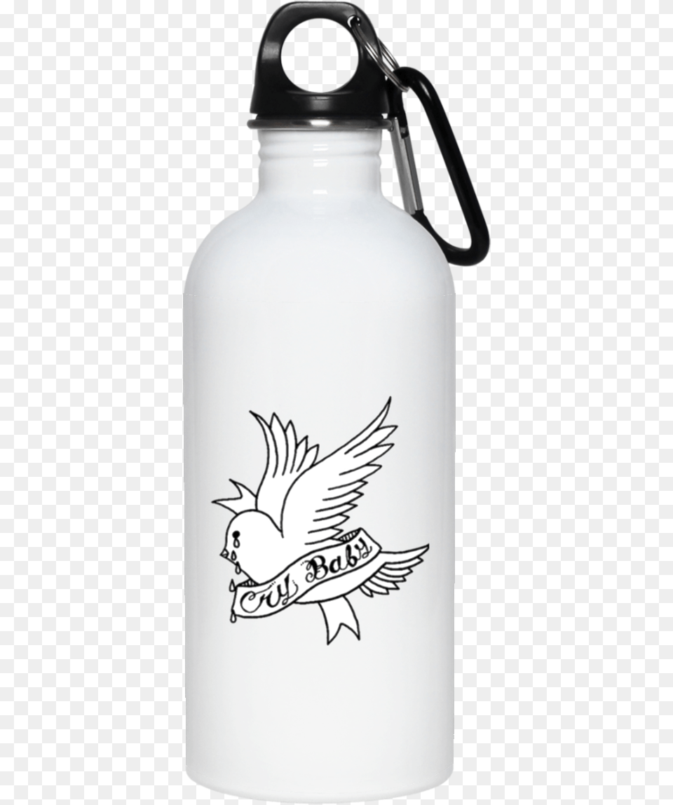Lil Peep Crybaby 20 Oz Stainless Steel Water Bottle Friends Tv Show Water Bottle, Water Bottle, Animal, Bird Png