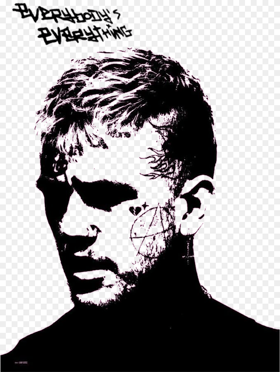 Lil Peep Everybody39s Everything, Art, Adult, Person, Man Free Png