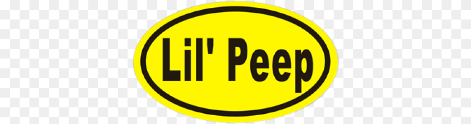 Lil Peep Oval Sticker Circle, Logo, Disk Png