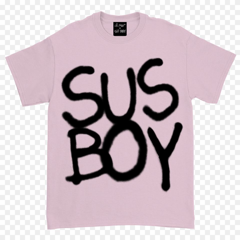 Lil Peep X Sus Boy Limited Edition Pink Tee The Hyv, Clothing, Shirt, T-shirt Free Png Download