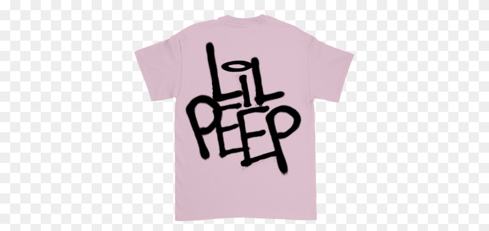 Lil Peep X Sus Boy Limited Edition Pink Tee The Hyv On The Hunt, Clothing, T-shirt, Shirt Free Transparent Png