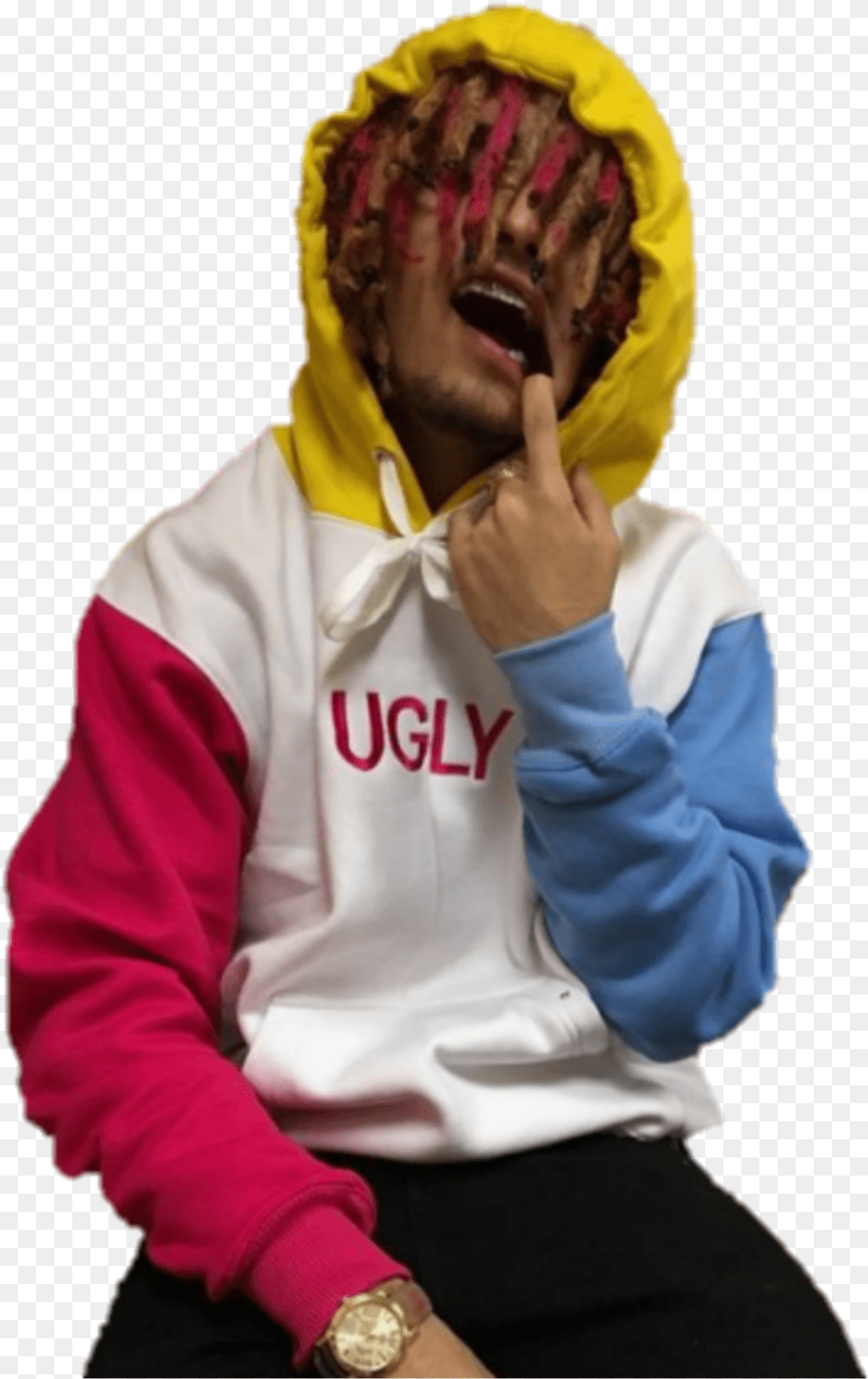 Lil Pump, Person, Head, Face, Baby Free Png Download