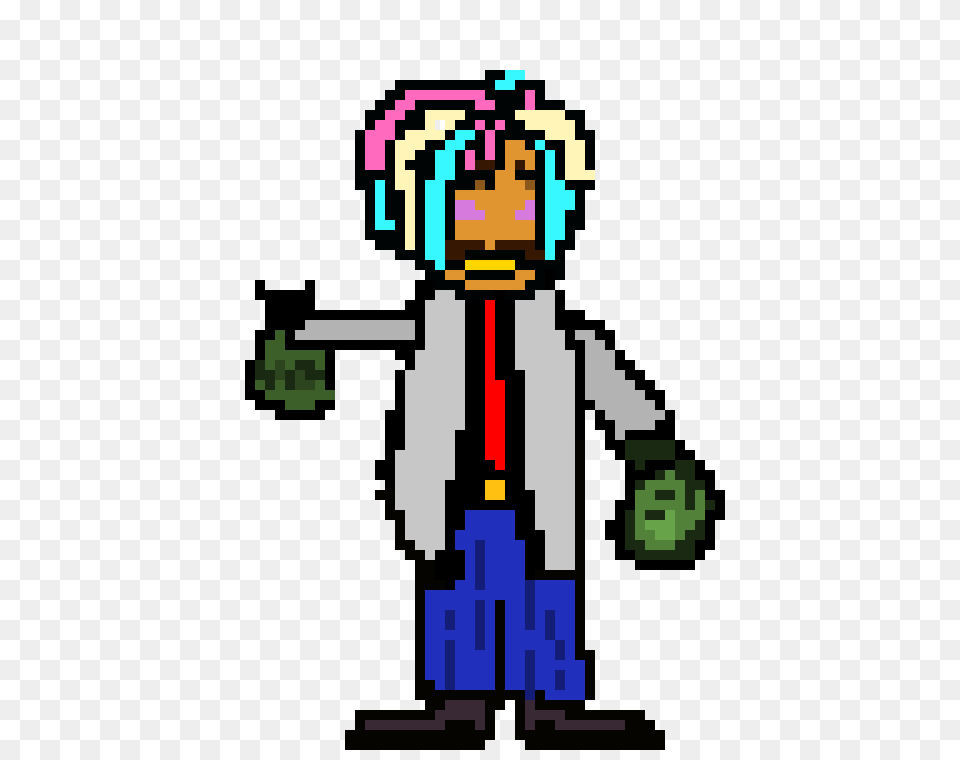 Lil Pump Pixel Art Maker, Clothing, Coat, Juggling, Person Png Image