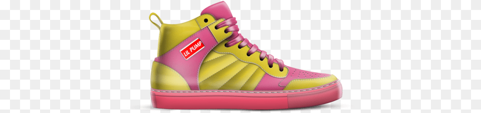 Lil Pump Shoes Lil Pump Custom Shoes, Clothing, Footwear, Shoe, Sneaker Free Transparent Png