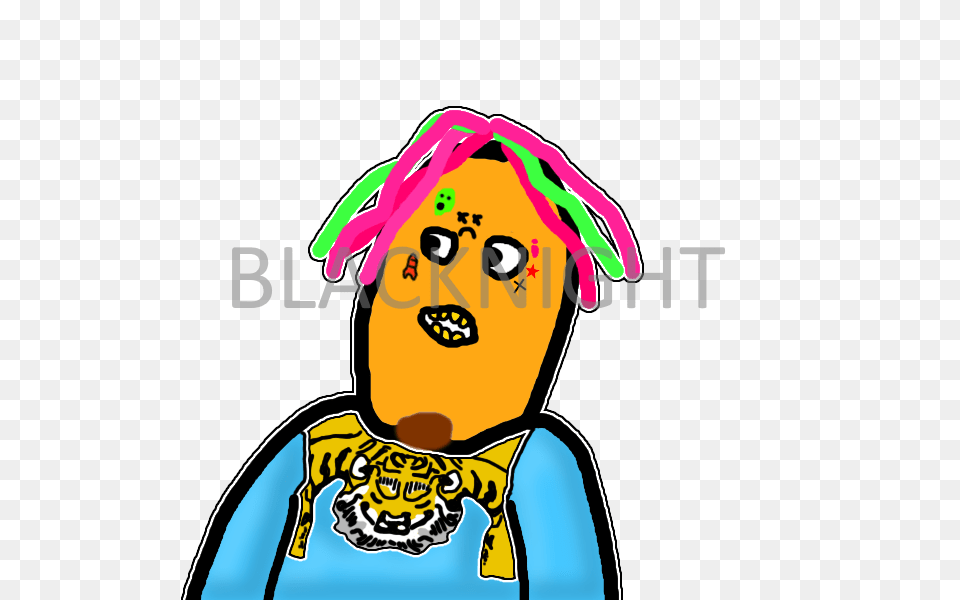 Lil Pump The Face Tattoos Is Not The Same As In The Song Gucci, Head, Person, Baby Png Image