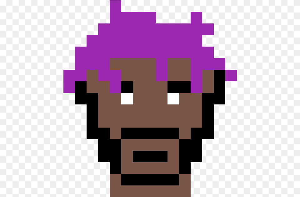 Lil Uzi Pixel, Purple, First Aid, Art Png