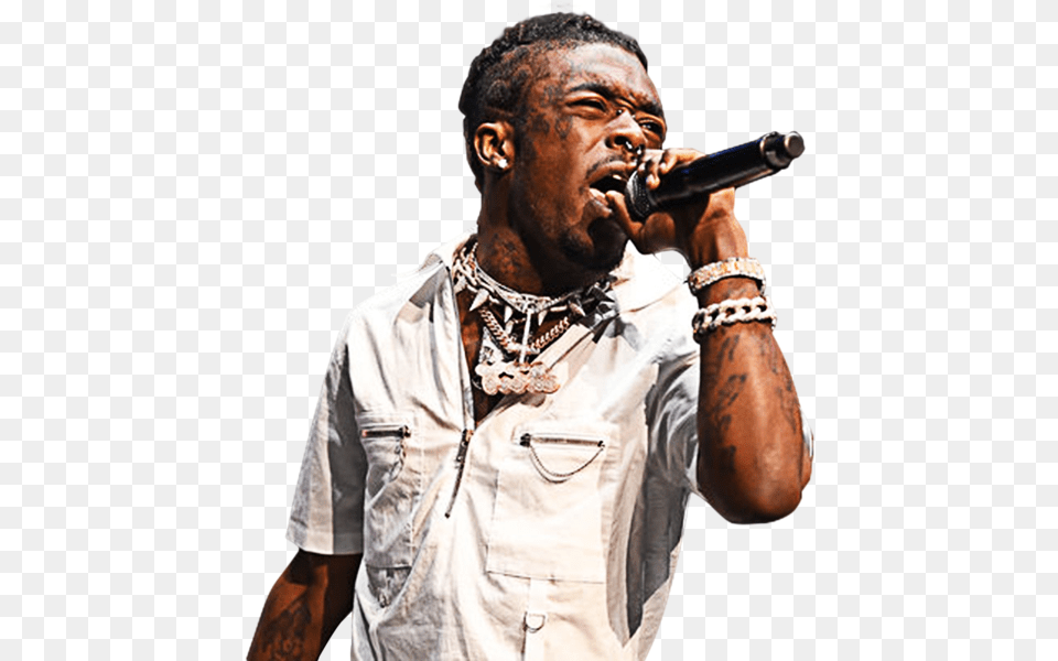 Lil Uzi Vert Quits Music, Solo Performance, Person, Electrical Device, Performer Free Png