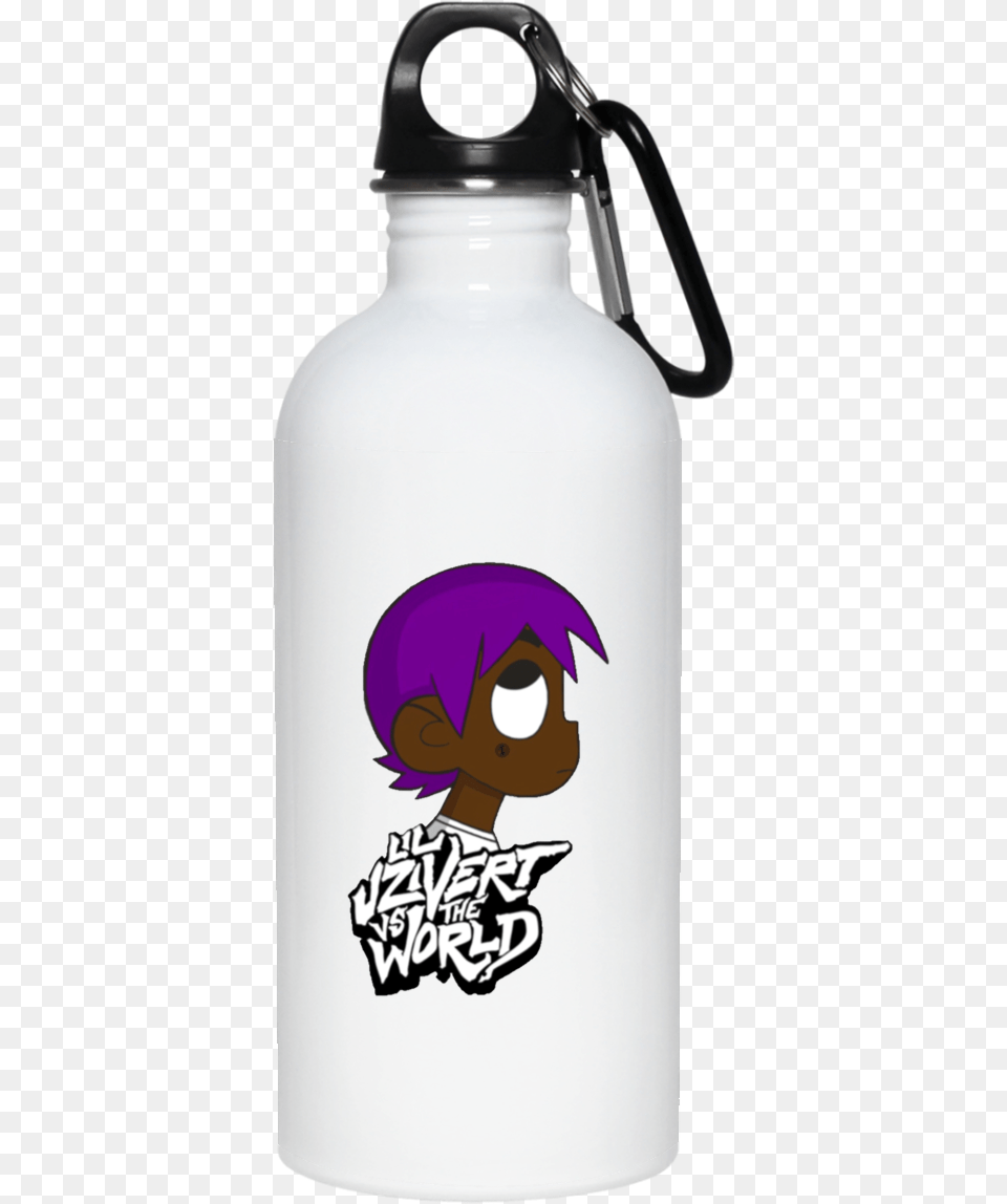 Lil Uzi Vert Vs Gudetama Stainless Steel Water Bottle, Water Bottle, Baby, Person, Face Png Image